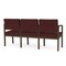 Lesro Lenox 3 Seat Tandem Seating W/ Arms, 64.5 in W 24.5 in L 32 in H LS3103 - alternate 2